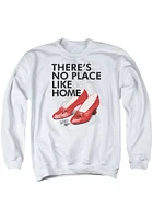 Wizard of Oz Womens White No Place Like Hom Crew Sweatshirt