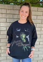 Wizard of Oz Womens Black Ill Get You My Pretty Crew Sweatshirt