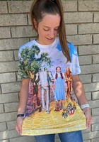 Wizard of Oz Yellow Scene Short Sleeve T Shirt