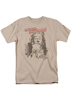 Wizard of Oz Womens Tan Put Em Up Short Sleeve T-Shirt