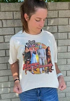 Wizard of Oz Womens Tan Always Ask for Direction Short Sleeve T-Shirt