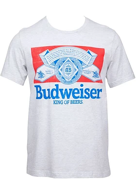 St Louis Grey Vintage Logo Short Sleeve T Shirt