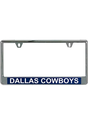 Dallas Cowboys Mirror License Plate Frame - Grey