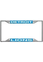 Detroit Lions Mirror License Plate Frame - Grey
