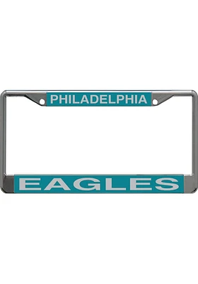 Philadelphia Eagles Mirror License Plate Frame - Grey