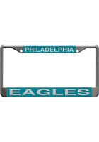 Philadelphia Eagles Mirror License Plate Frame - Grey