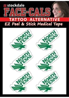 North Texas Mean Green 6 Pack Tattoo