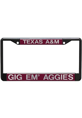 Texas A&M Aggies Red Slogan License Plate Frame - Red