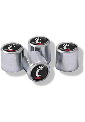 Cincinnati Bearcats 4 Pack Auto Accessory Valve Stem Cap