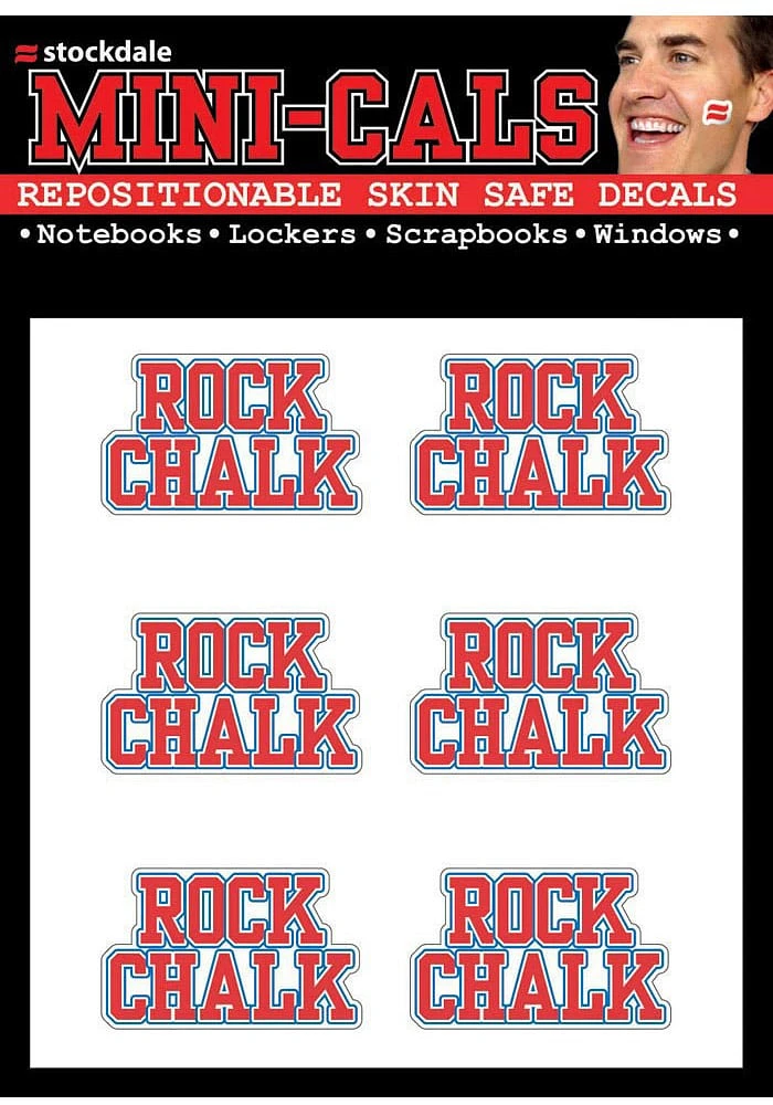 Kansas Jayhawks 6 Pack Tattoo