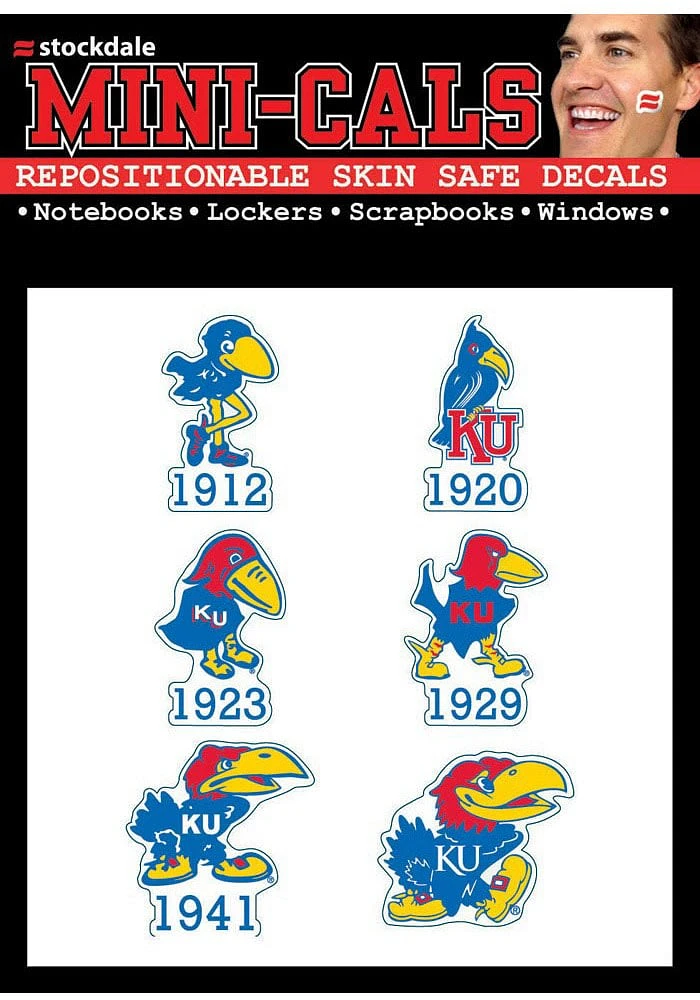 Kansas Jayhawks 6 Pack Tattoo