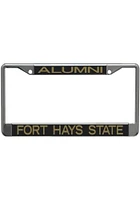 Fort Hays State Tigers Alumni Chrome License Plate Frame - Black