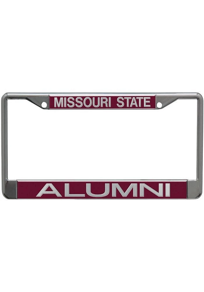 Missouri State Bears Alumni License Plate Frame - Maroon