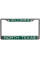 North Texas Mean Green Alumni License Plate Frame - Green