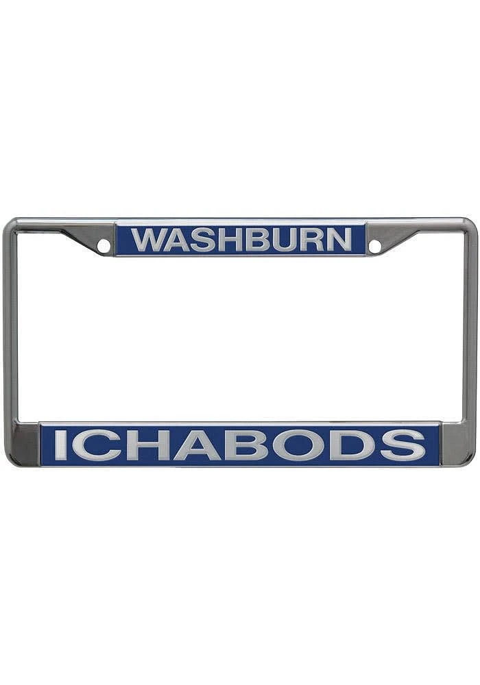 Washburn Ichabods Blue License Frame