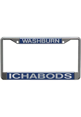 Washburn Ichabods Blue License Frame