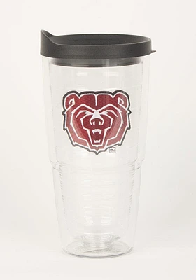 Missouri State Bears 24oz Lid Clear Tumbler - Maroon