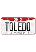 Toledo 4" License Plate Stickers