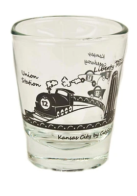Kansas City Landmark Shot Glass