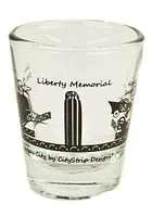 Kansas City Landmark Shot Glass
