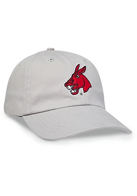 Central Missouri Mules Cloud Dad Adjustable Hat - Grey