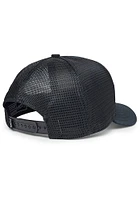 UMKC Roos Blackout Trucker Adjustable Hat - Black