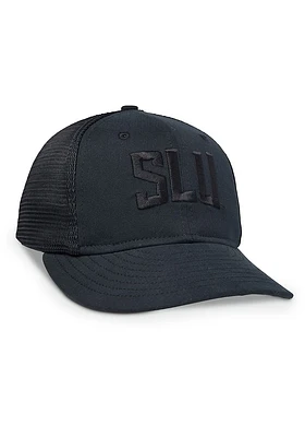 Saint Louis Billikens Blackout Trucker Adjustable Hat - Black