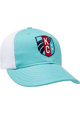 KC Current 2T Trucker Classic Adjustable Hat - Teal