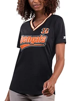 Starter Cincinnati Bengals Womens Black Fast Break T-Shirt