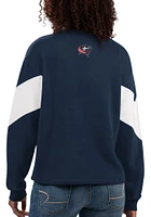 Starter Columbus Blue Jackets Womens Holy Grail Crew Sweatshirt