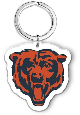 Chicago Bears Acrylic Primary Keychain