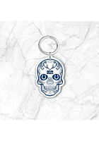 Indianapolis Colts Acrylic Skull Keychain