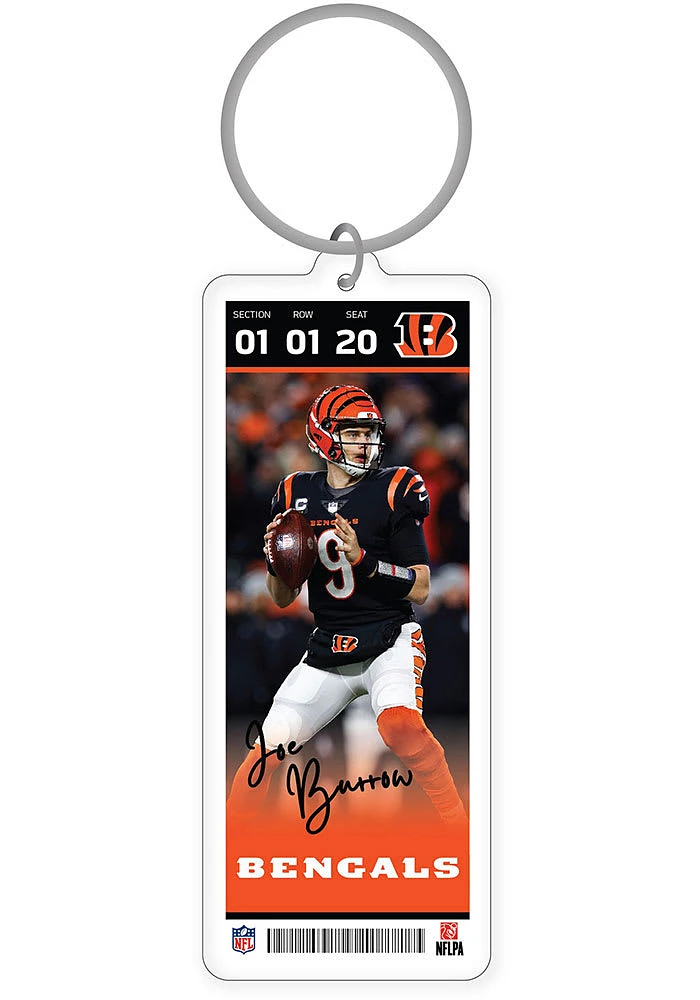 Cincinnati Bengals Acrylic Keychain