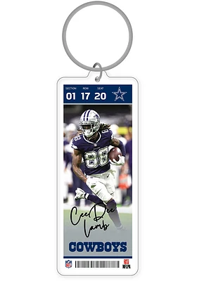 Dallas Cowboys Team Acrylic Keychain