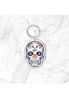 Detroit Tigers Sugar Skull Keychain