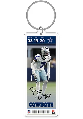 Dallas Cowboys Acrylic Keychain