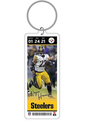 Pittsburgh Steelers Acrylic Style Keychain -