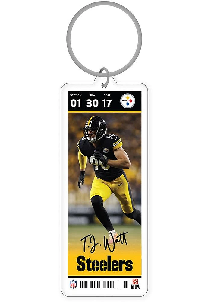 Pittsburgh Steelers Acrylic Design Keychain