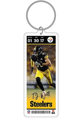 Pittsburgh Steelers Acrylic Design Keychain