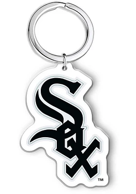 Chicago White Sox Acrylic Keychain - Black