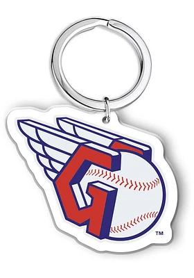 Cleveland Guardians Acrylic Keychain - Navy Blue