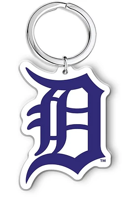 Detroit Tigers Acrylic Keychain - Navy Blue