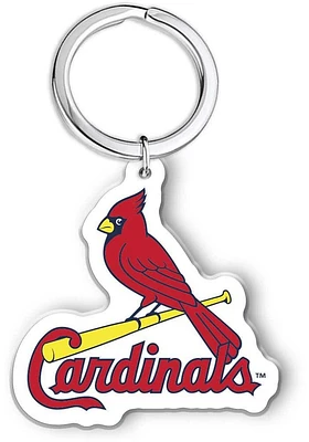St Louis Cardinals Acrylic Keychain - Red