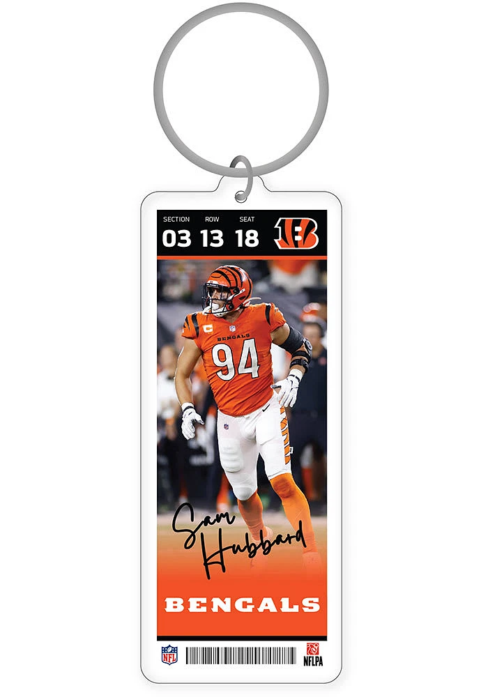 Cincinnati Bengals Acrylic Keychain