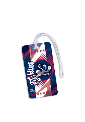 Reading Fightin Phils Navy Blue Team Logo Luggage Tag