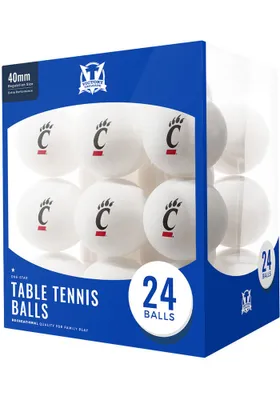 Cincinnati Bearcats 24 Count Table Tennis