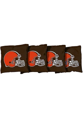 Cleveland Browns Helmet 4 pack Graphic Corn Hole Bags