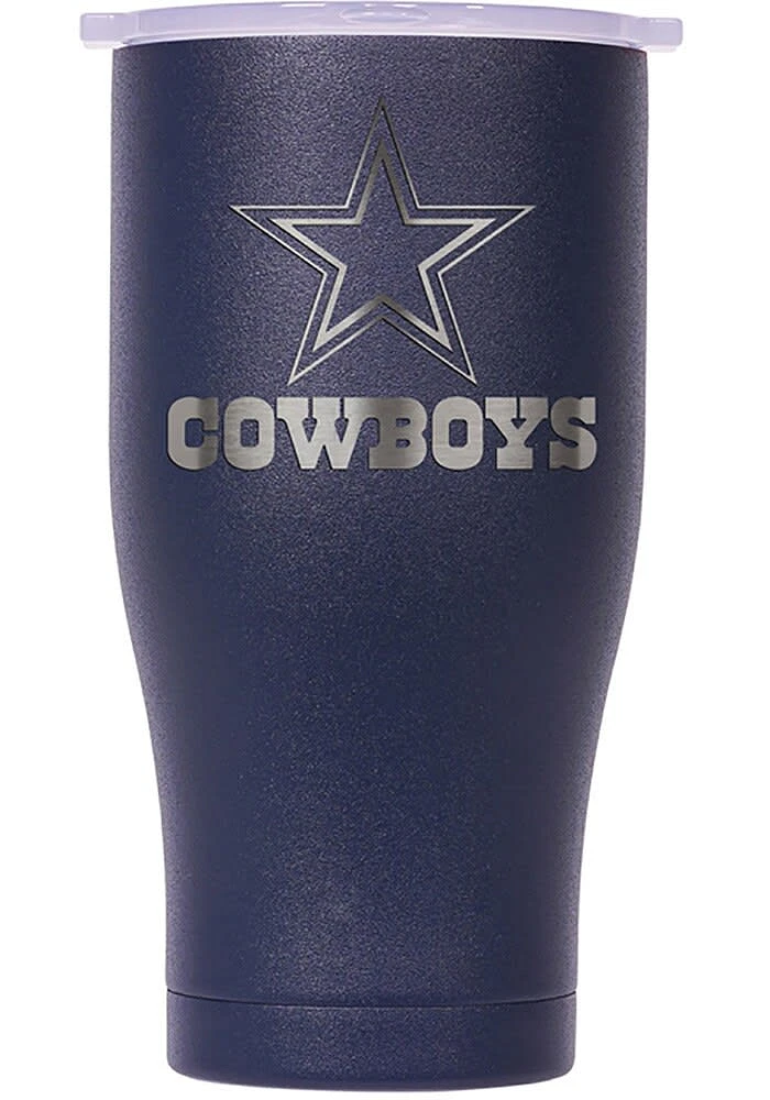 Dallas Cowboys ORCA Chaser 27oz Laser Etched Logo Stainless Steel Tumbler - Navy Blue