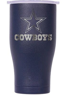 Dallas Cowboys ORCA Chaser 27oz Laser Etched Logo Stainless Steel Tumbler - Navy Blue
