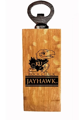 Kansas Jayhawks Rock Chalk Mini Bottle Opener